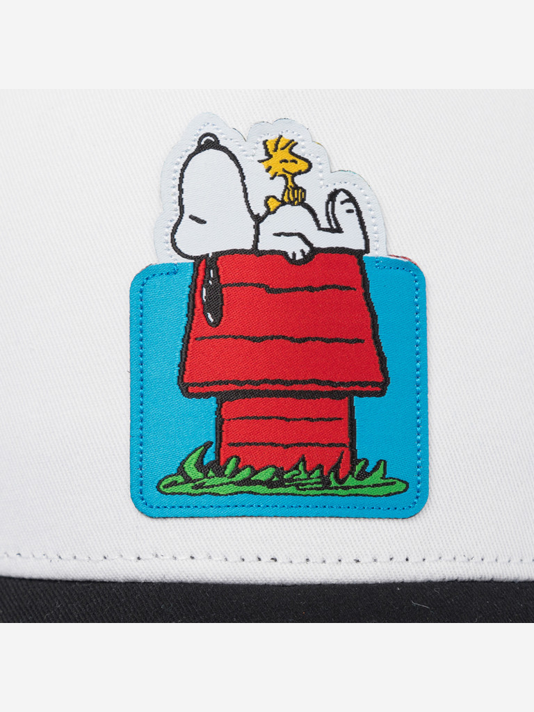 Бейсболка с сеточкой CAPSLAB CL/PEA/1/HOU Peanuts Snoopy (белый)