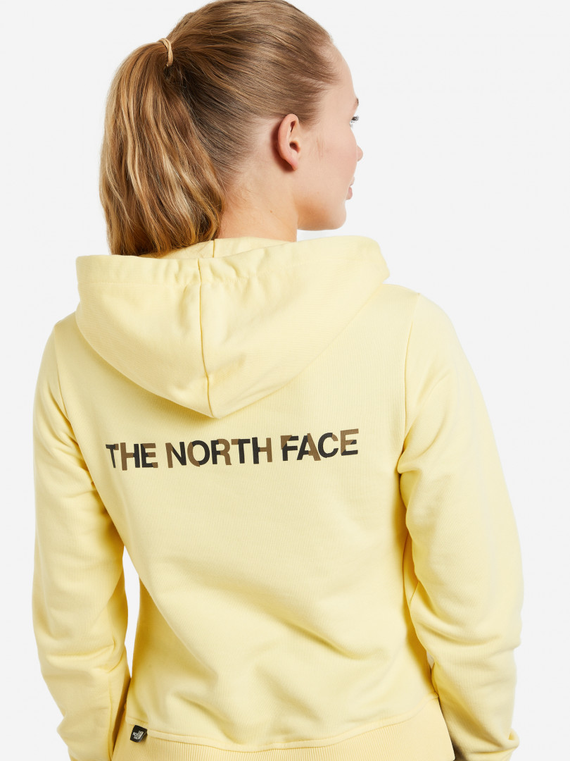 фото Худи женская the north face hoodie graphic, желтый