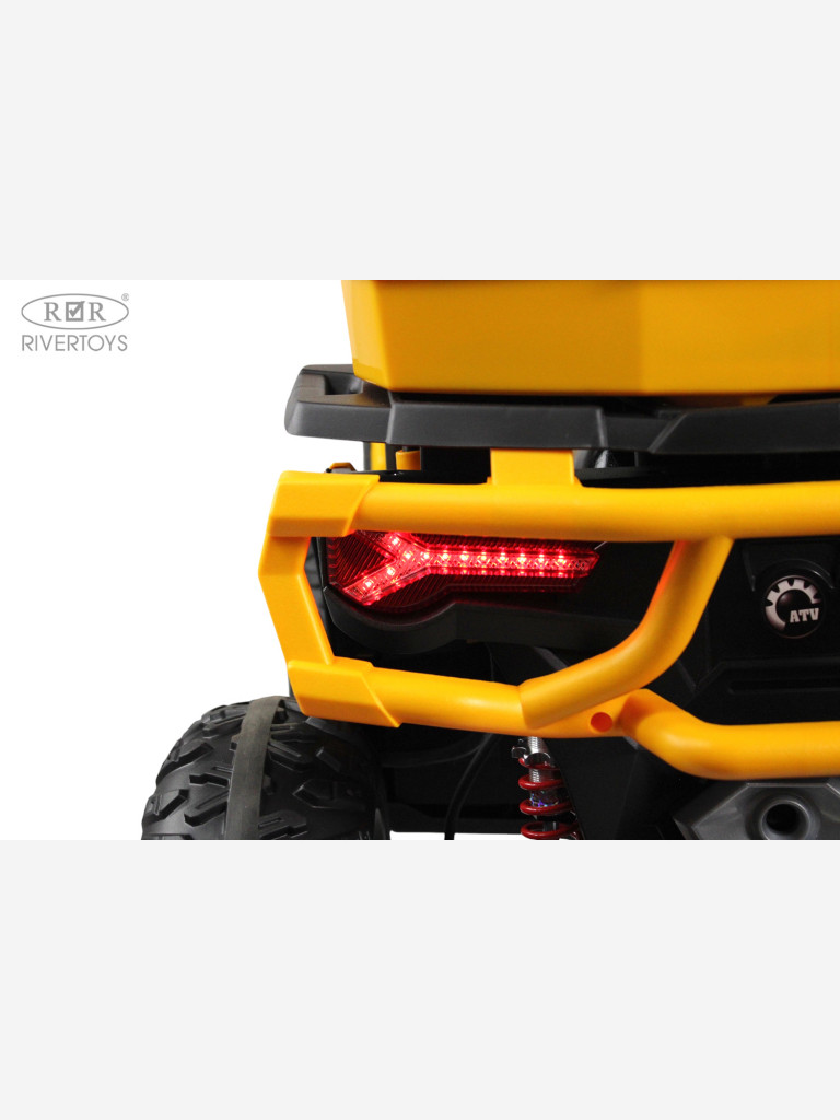 Детский электроквадроцикл RIVERTOYS Z111ZZ желтый