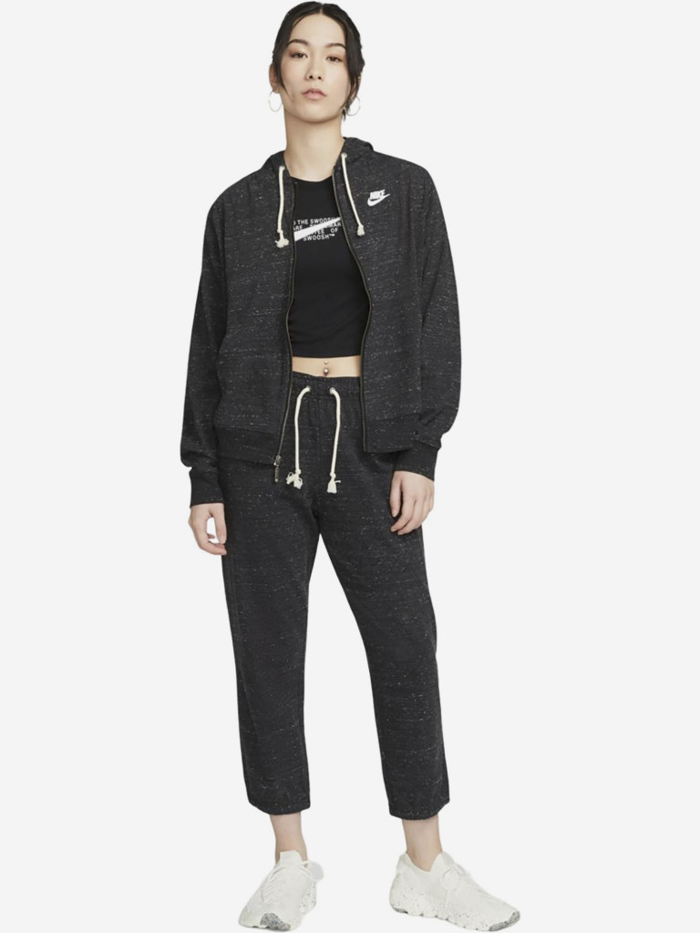 Толстовка женская Nike W NSW GYM VNTG EASY FZ HOODIE