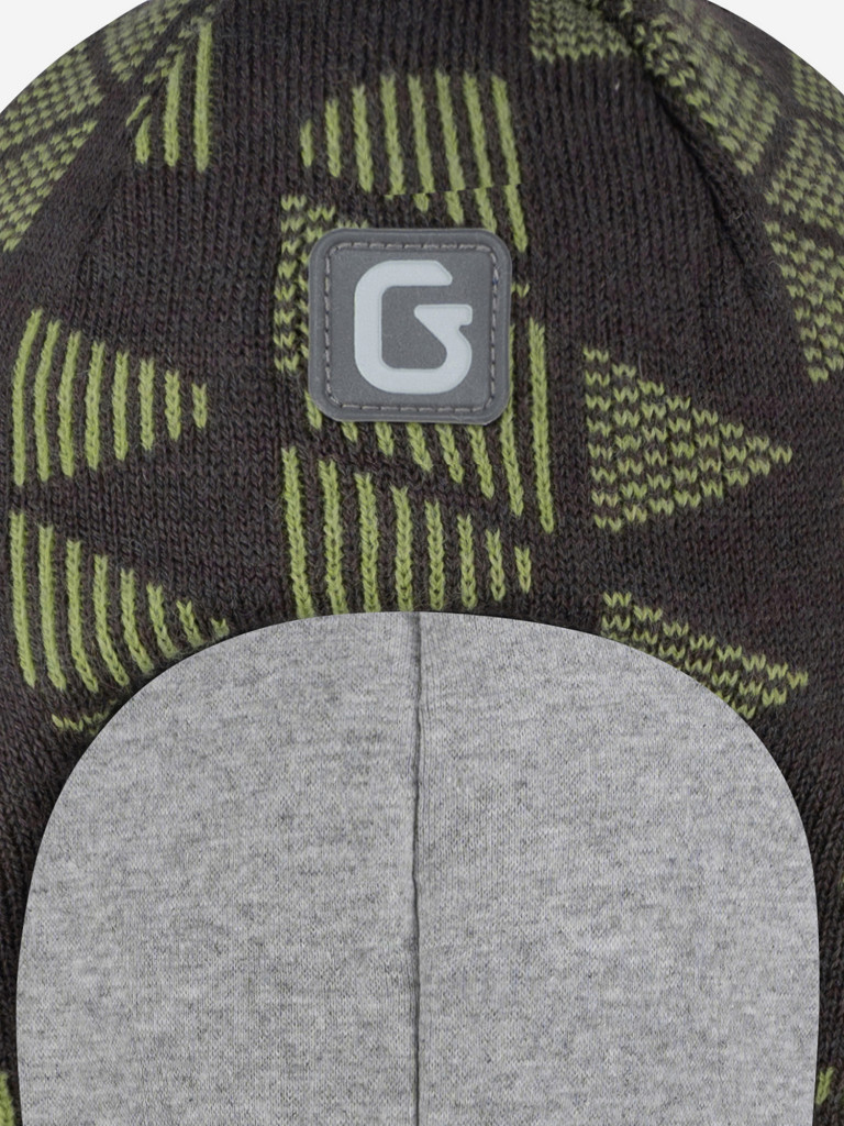 Шапка-шлем для мальчика GUSTI GW25AC1204B-GREENERY