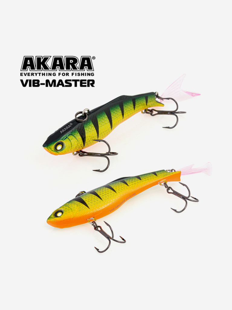Воблер ратлин Akara Vib Master 85мм A11 виб зимний на щуку, судака
