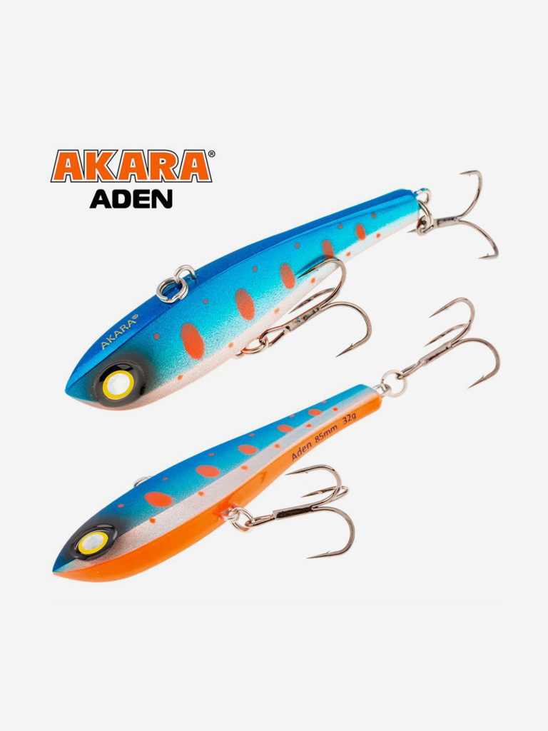 Воблер ратлин Akara Aden 68мм 16г A217 виб зимний на щуку, судака