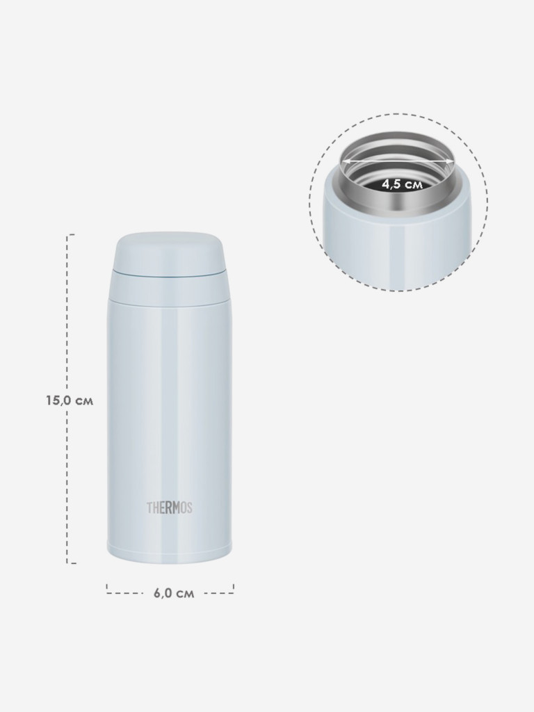 Термокружка для кофе 250 мл THERMOS JOR-250 белая