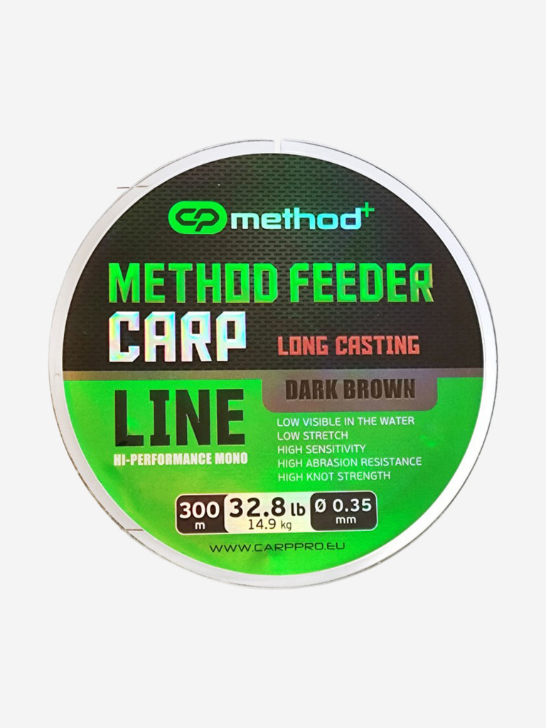 Леска Method+ Method Feeder Carp CARP PRO 300м 0.35мм