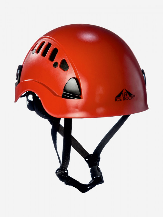 Каска защитная с вентиляционными отверстиями Красная