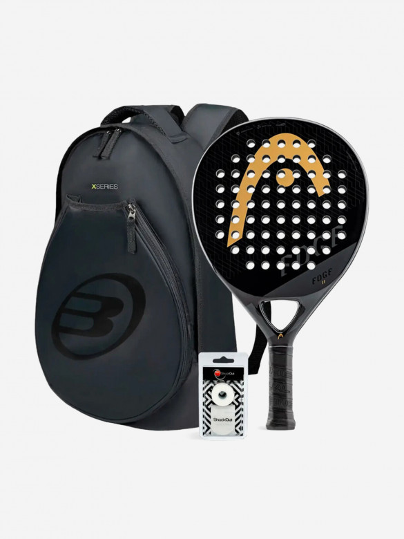 Набор для падел-тенниса Head Edge II Black Bag Bullpadel