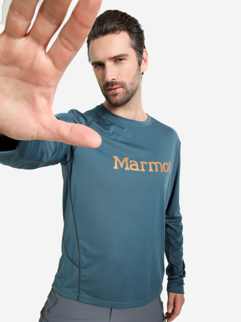 Лонгслив мужской Marmot Windridge with Graphic