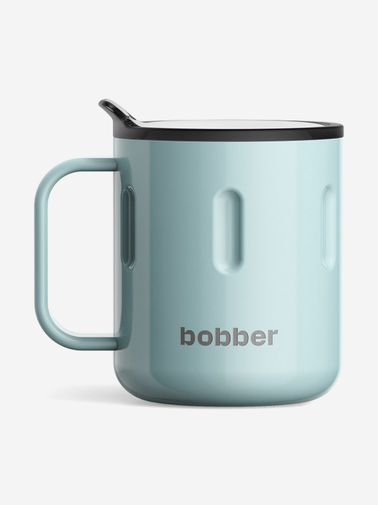 Термокружка вакуумная BOBBER Mug 300 мл, голубой, тепло до 2 часов
