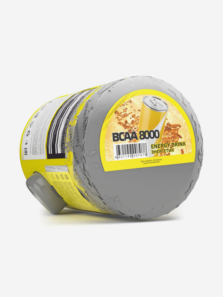 Аминокислоты BCAA 2:1:1 Steelpower BCAA 8000, 300 г, Энергетик