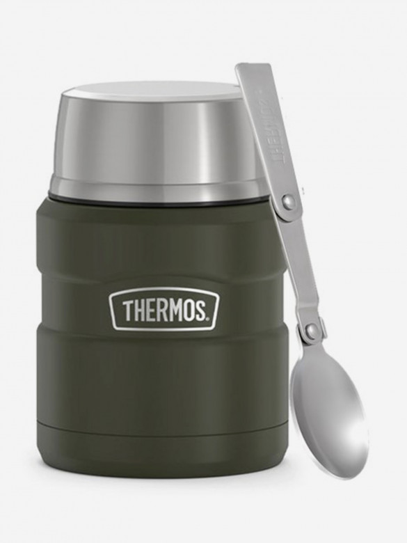 Термос для еды 470 мл THERMOS KING-3000 зелёный