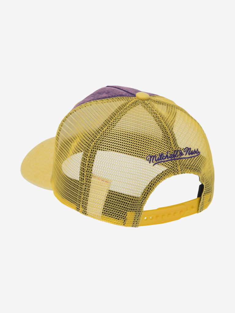 Бейсболка с сеточкой MITCHELL NESS HT14012-LALPURP Los Angeles Lakers NBA
