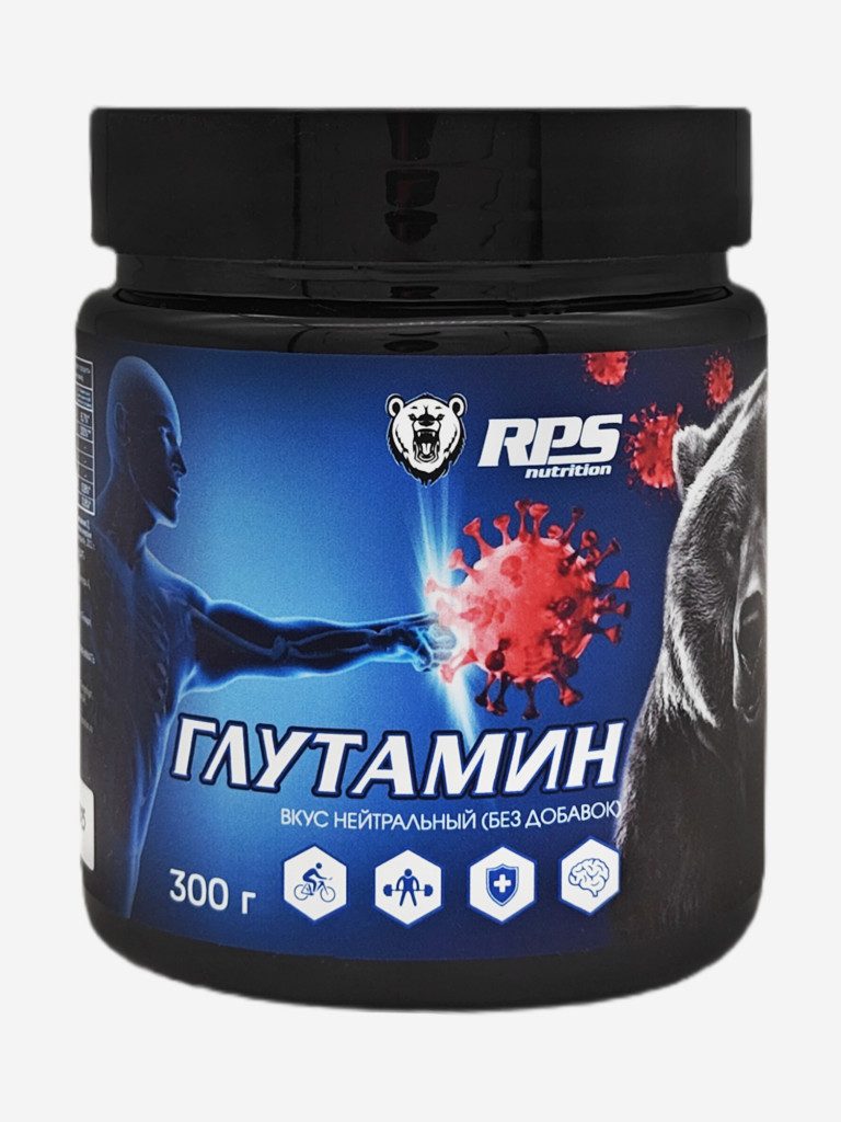 Глютамин RPS Nutrition 300 гр нейтральный