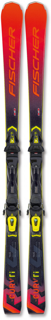 Горные лыжи Fischer RC4 The Curv TI AR + крепления RC4 Z11 PR GW