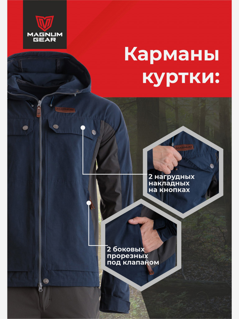 Костюм MAGNUM GEAR TREK синий/графит