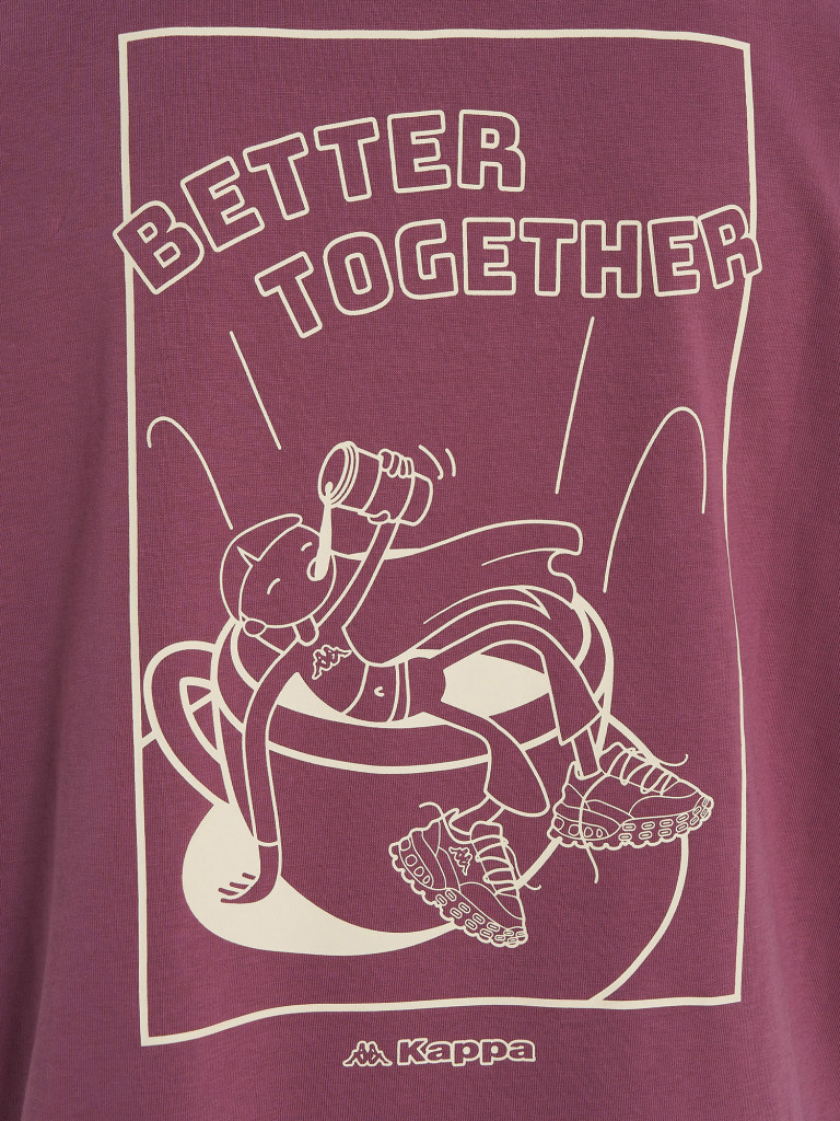 Футболка женская оверсайз Kappa