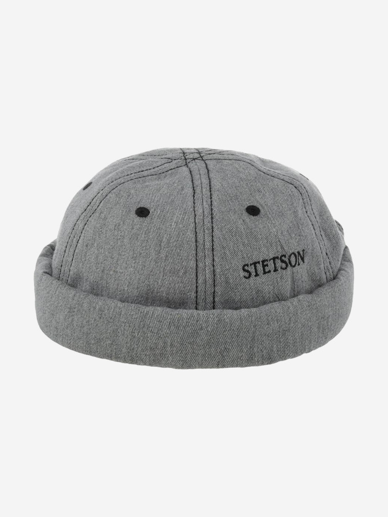 Шапка докер STETSON 8831103 DOCKER COTTON MELANGE (серый)