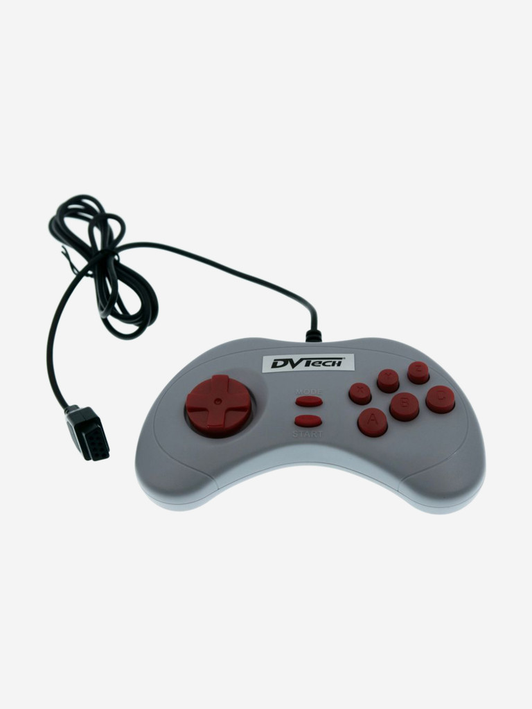 Игровой геймпад DVTech + Cветовой пистолет 8-bit (Dendy) узкий разъем