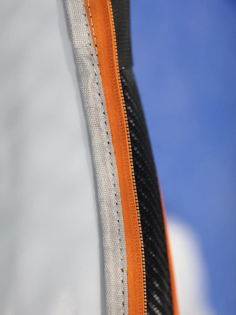 Спортивный рюкзак для падел-тенниса, черно-оранжевый