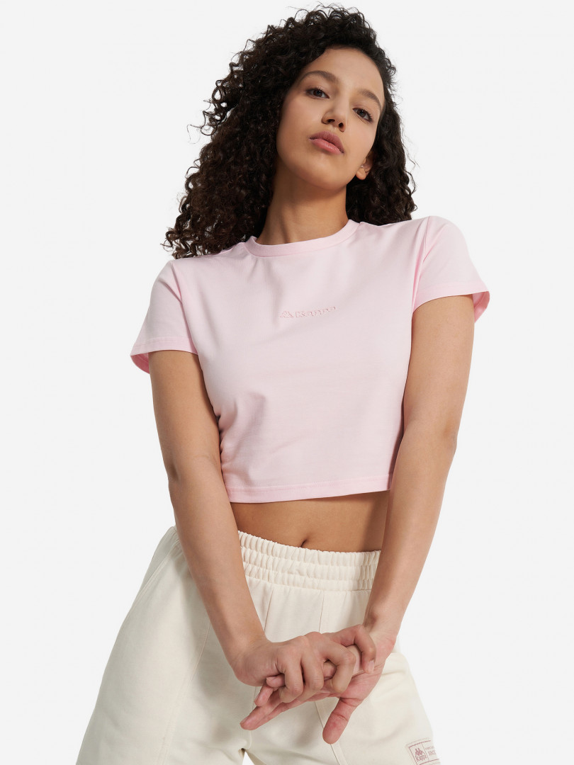 Футболка женская Kappa Розовый 799₽