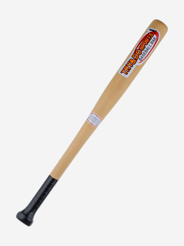 Бита бейсбольная деревянная Estafit T&D 25" светлая с чехлом