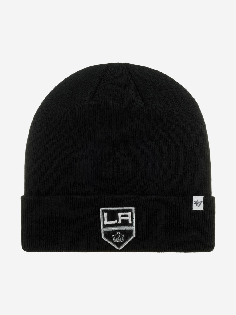 Шапка с отворотом 47 BRAND H-RKN08ACE-BK Los Angeles Kings NHL (черный)