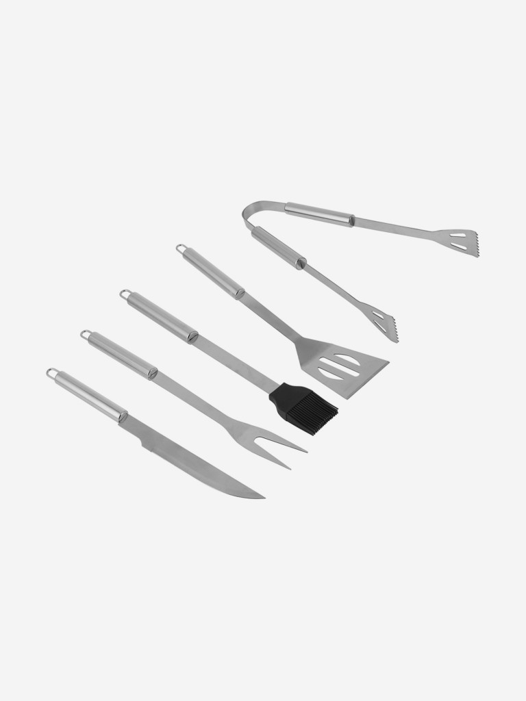 GRILLBOOM Набор для гриля 5 в 1, нерж. сталь 420/410, в защитном чехле