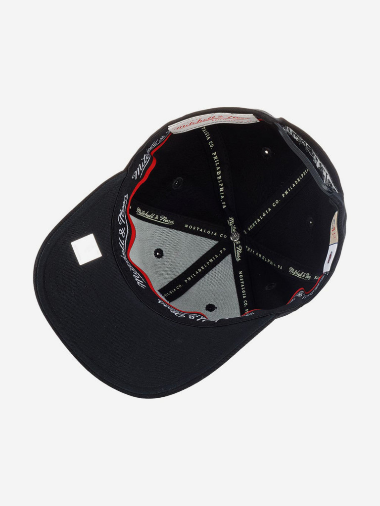 Бейсболка MITCHELL NESS 6HSSFH21HW007-TRABLCK Toronto Raptors NBA (черный)