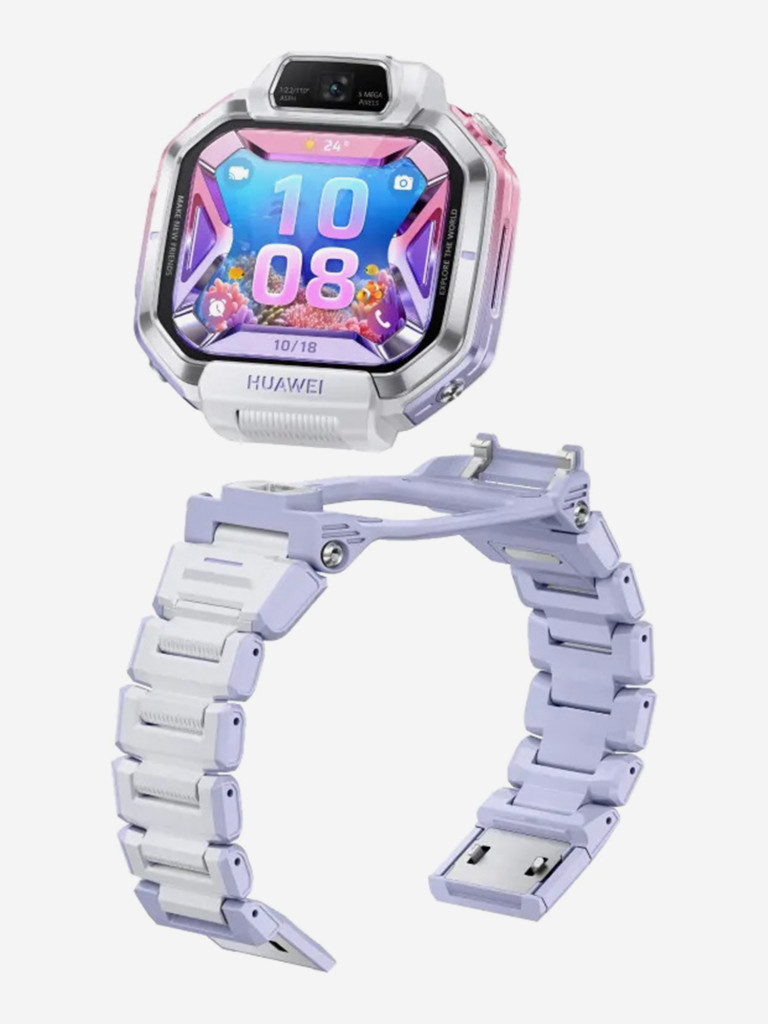Детские умные часы HUAWEI Watch Kids X1 Pro, фиолетовые