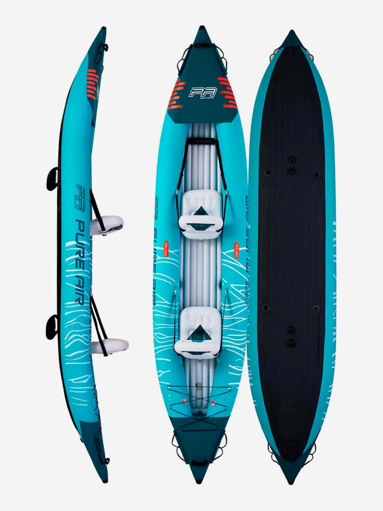 Каяк надувной Aqua Marina Glider 412 см, 2-местный