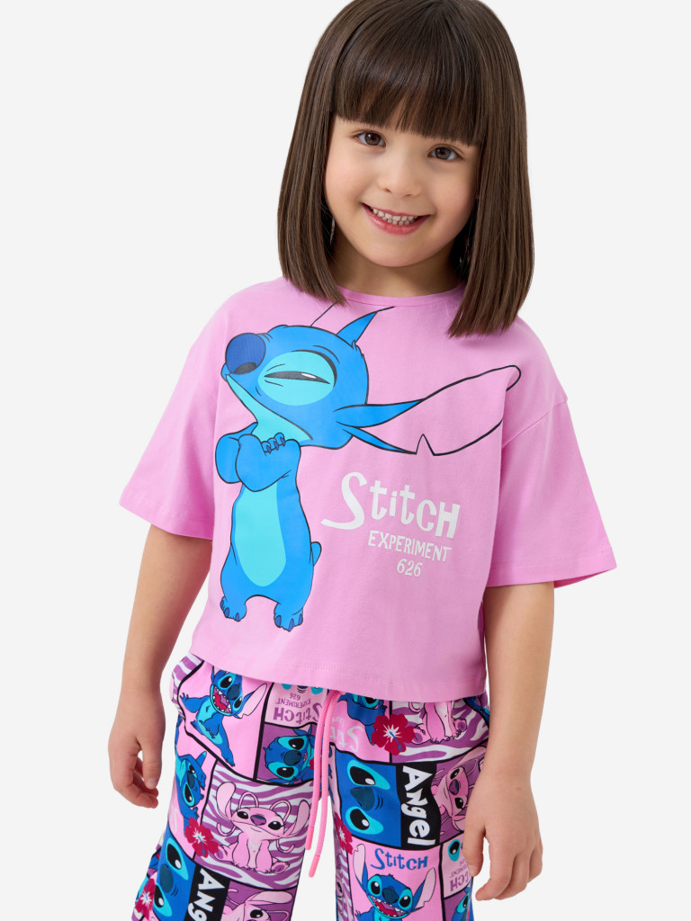 Комплект для девочек: футболка, брюки PlayToday