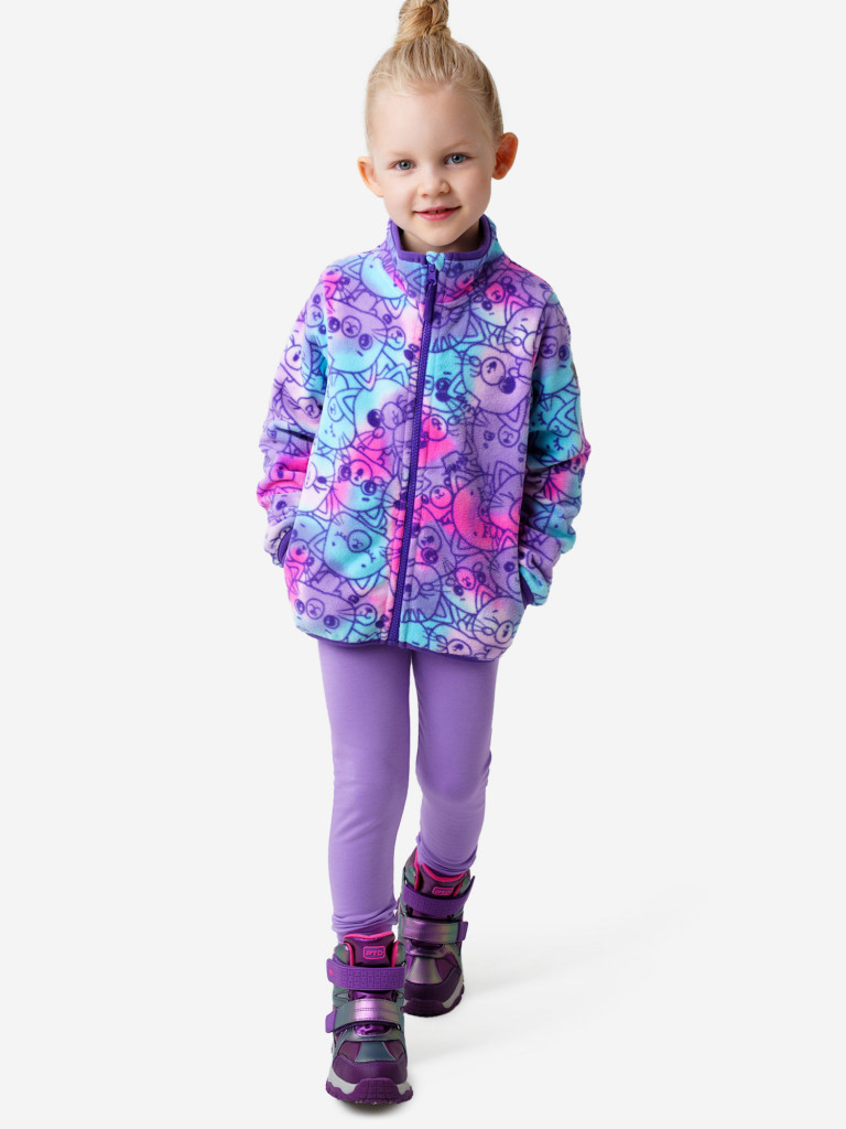 Толстовка флисовая для девочек PlayToday