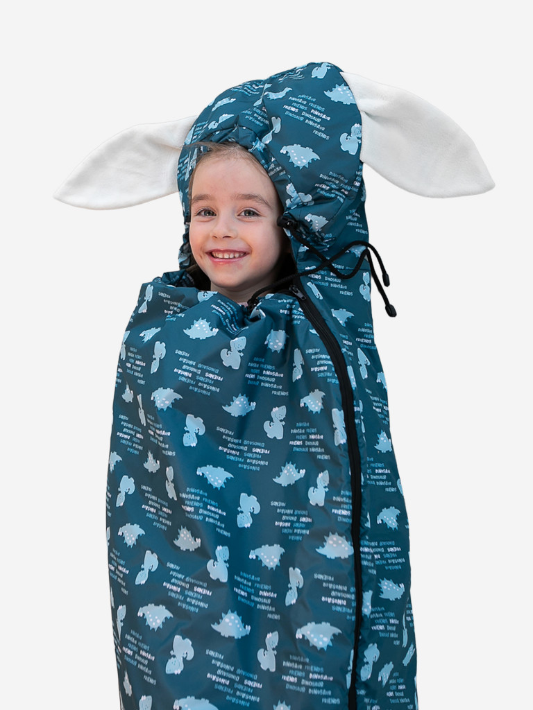 Туристический спальный мешок детский Lemur Studio