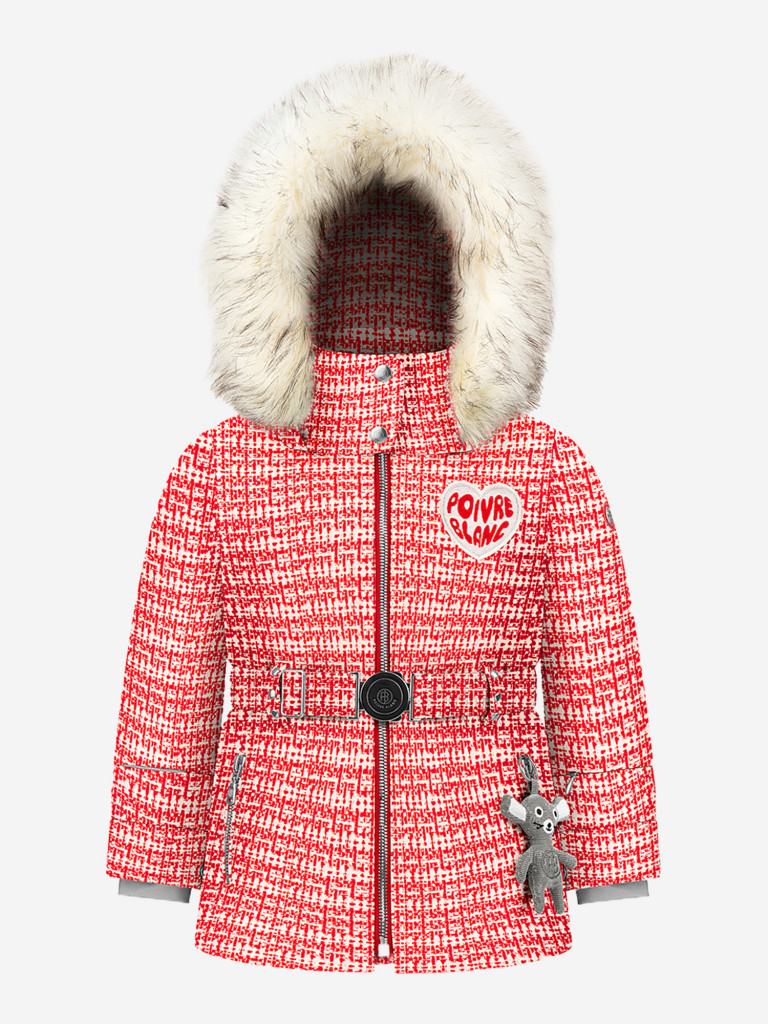 Куртка для девочек утепленная POIVRE BLANC