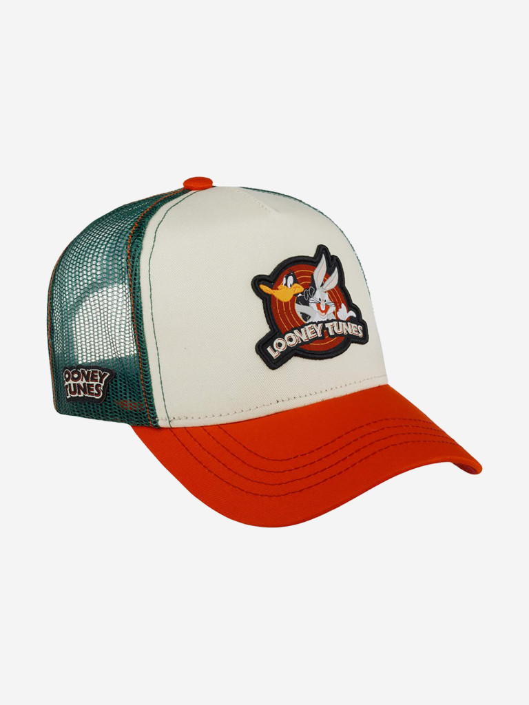 Бейсболка с сеточкой CAPSLAB CL/LOO7/1/CAS/LO2 Looney Tunes Daffy Duck and Bugs Bunny (бежевый)