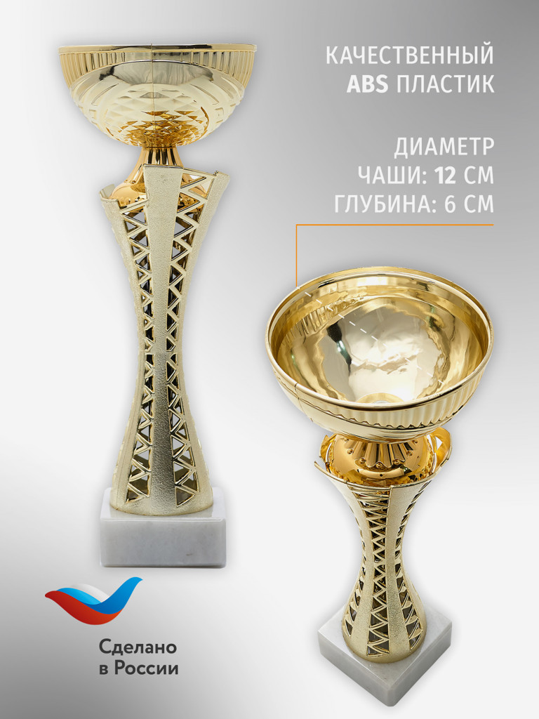 Кубок спортивный для награждения победителей 31 см