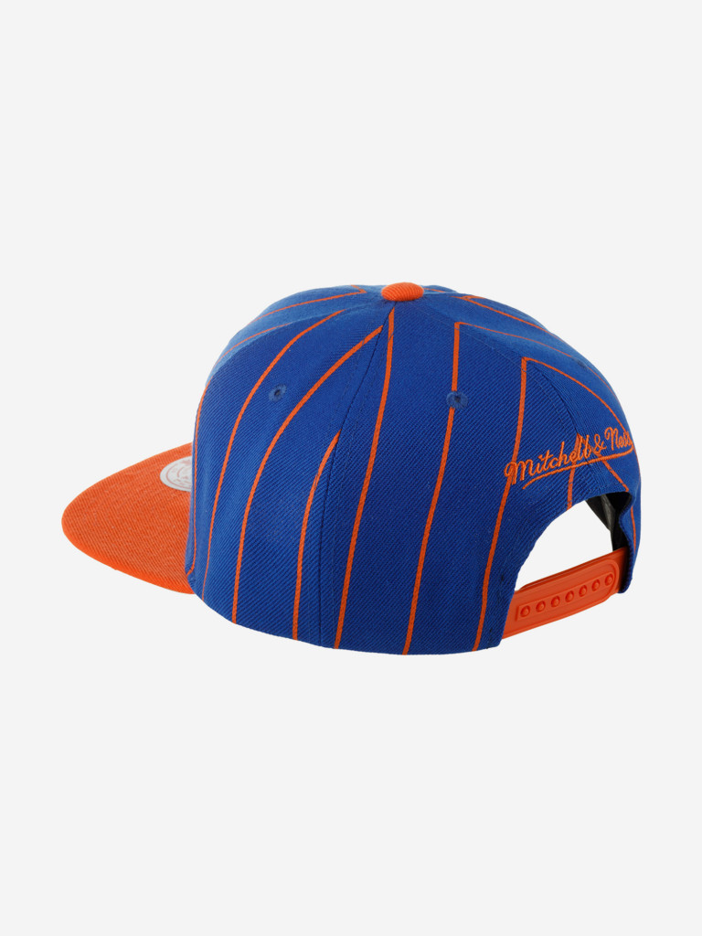 Бейсболка с прямым козырьком MITCHELL NESS HHSS5373-NYIYYPPPBLUE New York Islanders NHL