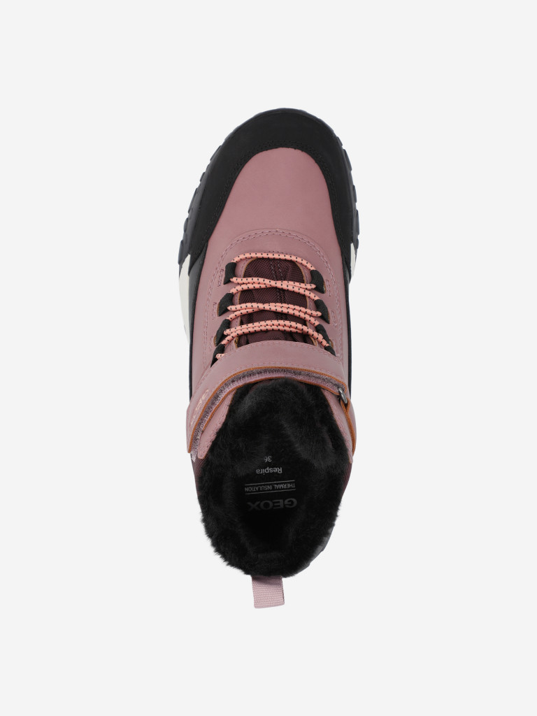 Ботинки утепленные для девочек Geox Trekkyup