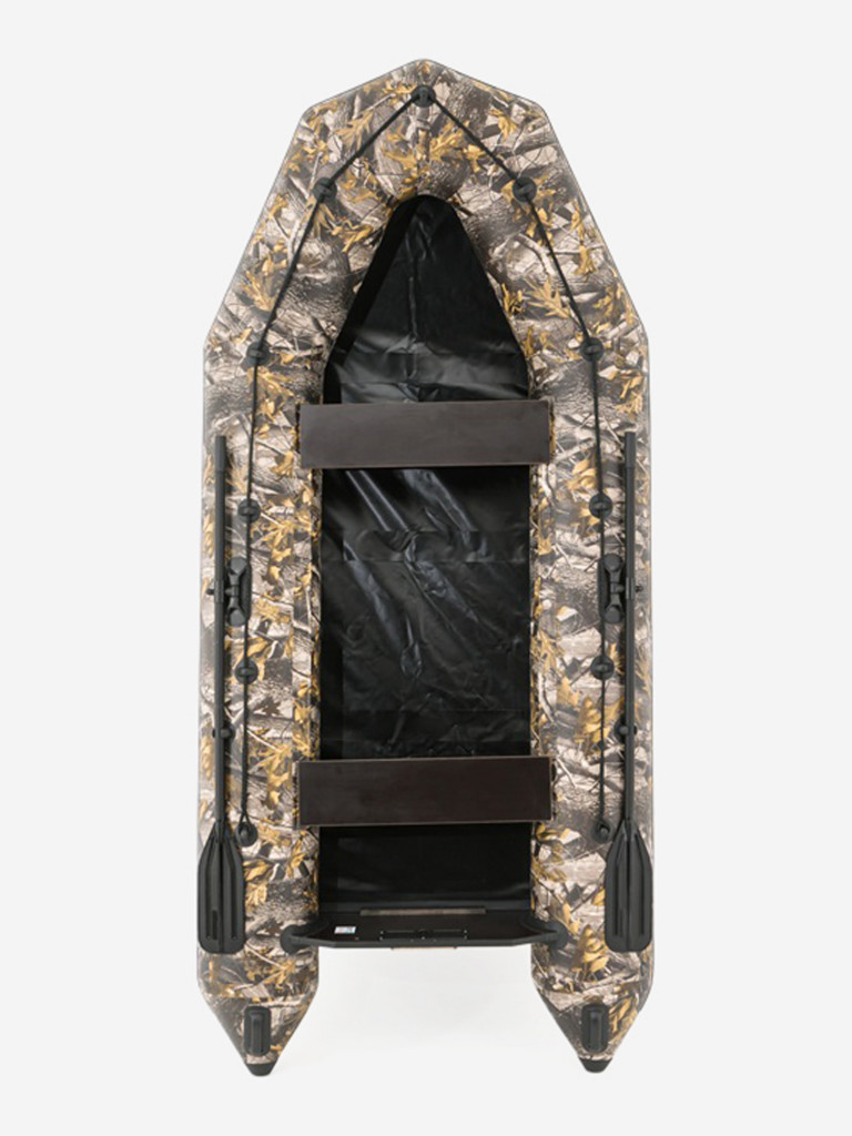 Лодка моторная Тайга-320, натяжное дно, камуфляж