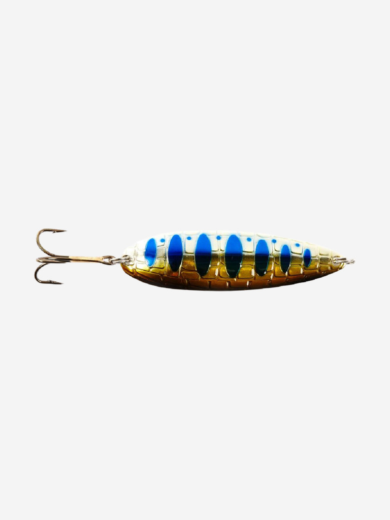 Блесна колеблющаяся Lucky John CROCO SPOON, колебалка LJCS26-019 длиной 86 мм, вес 26 г
