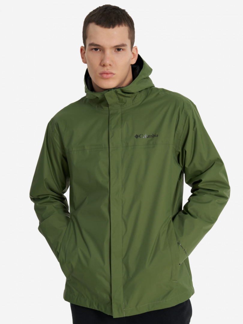 фото Куртка мембранная мужская columbia watertight ii jacket, зеленый