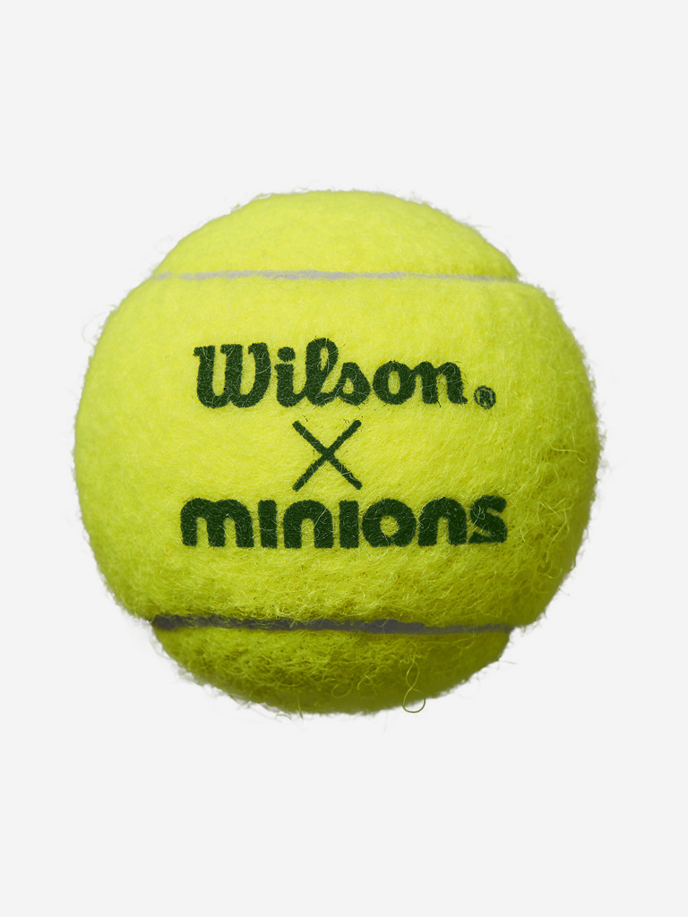 Набор теннисных мячей Wilson Minions Stage 1 желтый цвет — купить за 949  руб., отзывы в интернет-магазине Спортмастер