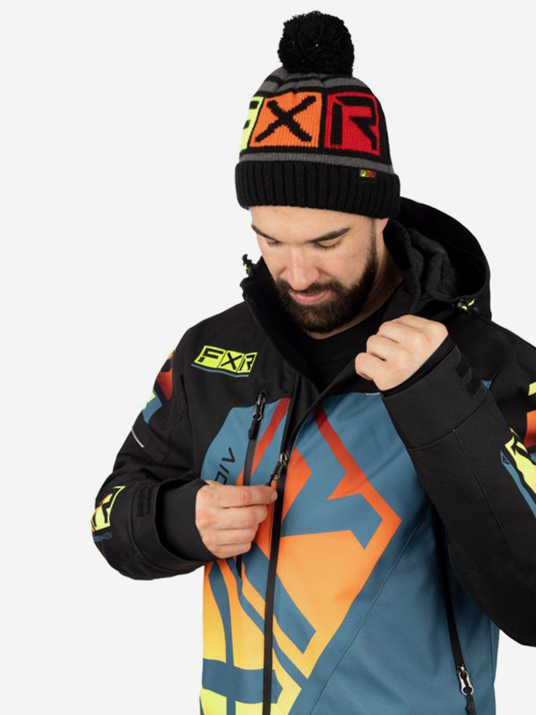 Комбинезон снегоходный FXR CX без утеплителя, мужской, Dark Blue Haze/Sunset, размер XL