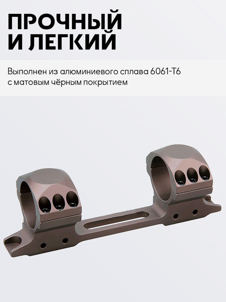 Кольца для прицела 30 мм Vector Optics низкий