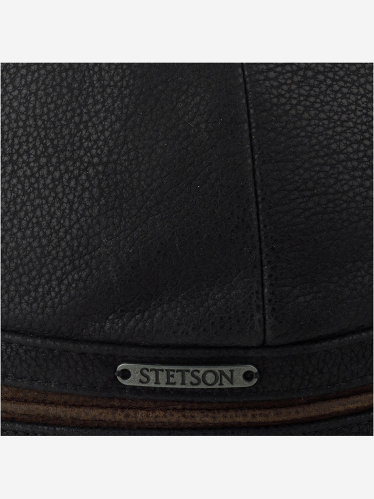 Бейсболка STETSON 7777301 BASEBALL CAP COWHIDE EF (черный)