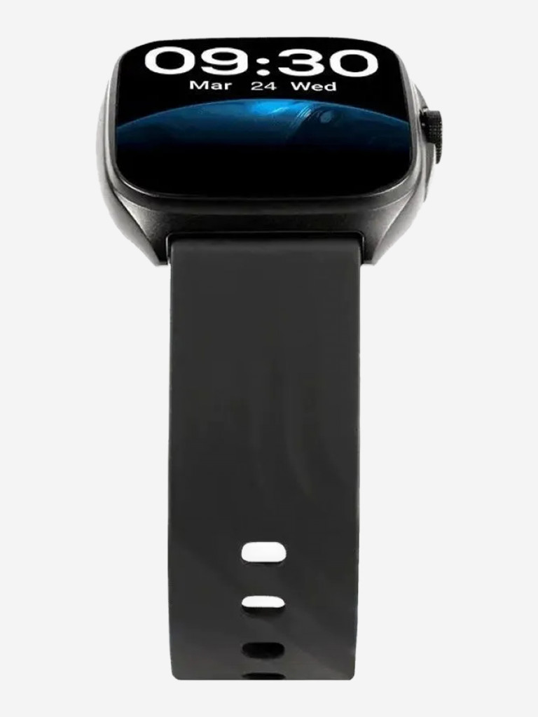 Умные часы TTEC Tempus Pro 47mm Rectangular Case Smartwatch в прямоугольном алюминиевом корпусе с AMOLED-экраном. Цвет: черный