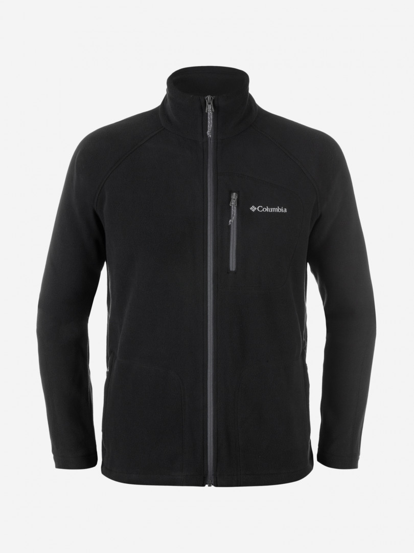 фото Джемпер мужской columbia fast trek ii full zip fleece, черный