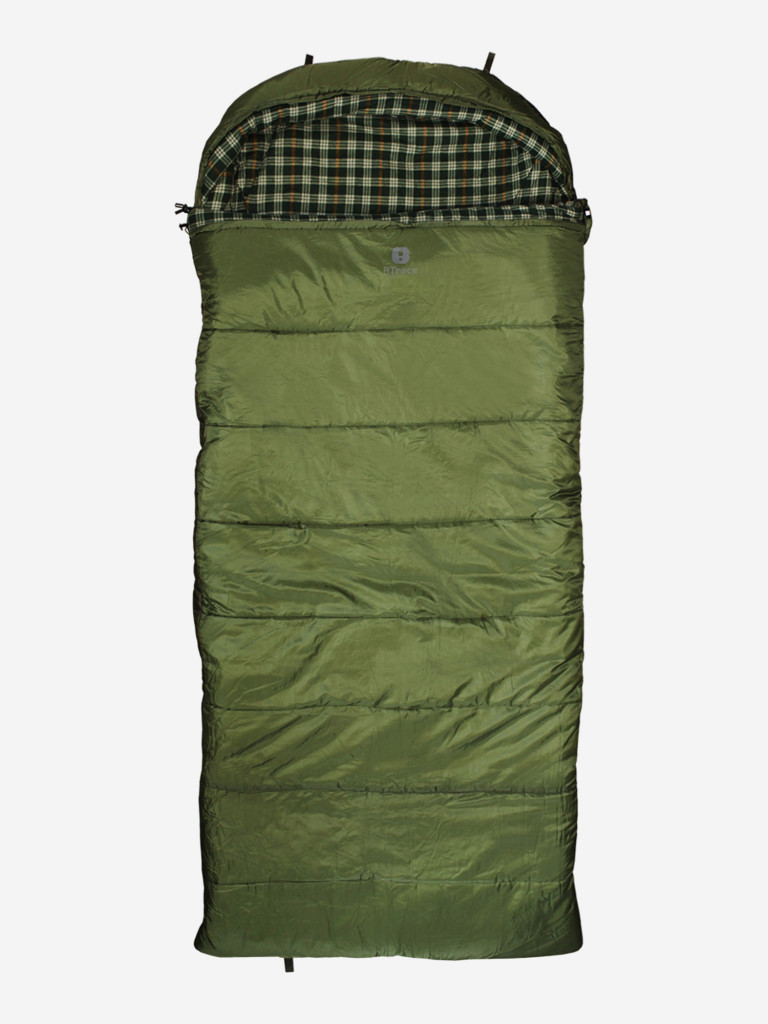 Спальный мешок BTrace Rich Правый, Правый, Зеленый