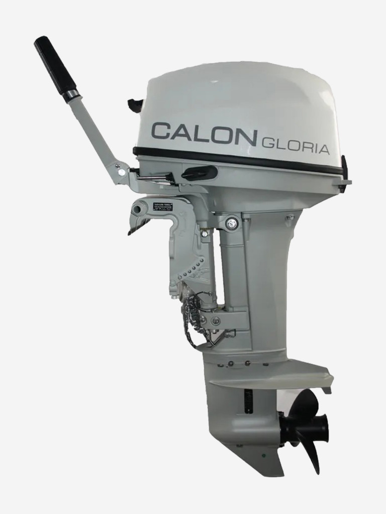 Лодочный мотор CALON GLORIA T9.9FWS-B MAX (20 л.с.) Двухтактный с комплектом дистанционного управления автозапуском и румпелем