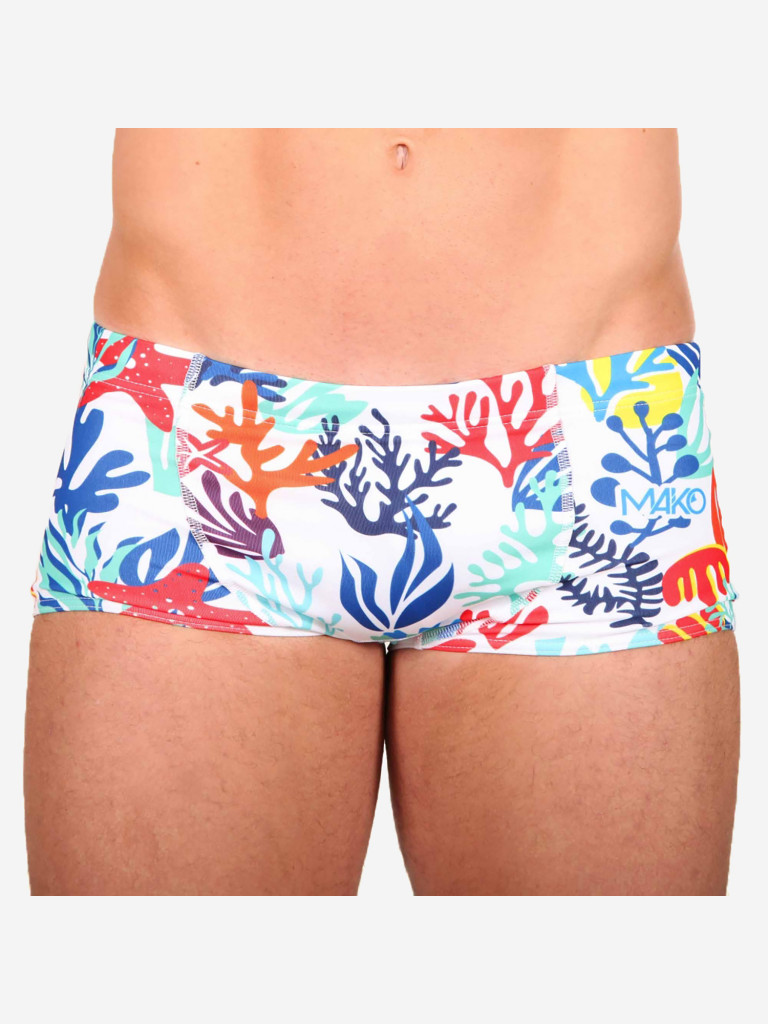 Плавки мужские Mako Shorty Coral White